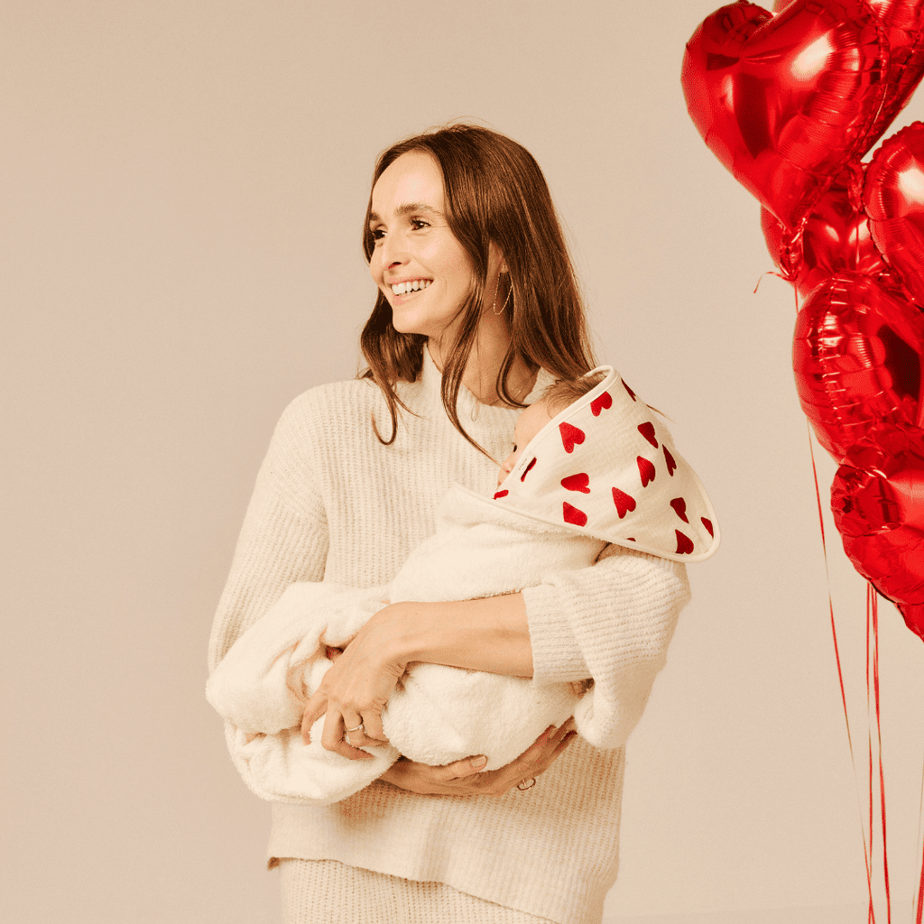 Bath cape - Heart